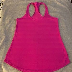 Lululemon hot pink cook racerback size 6
